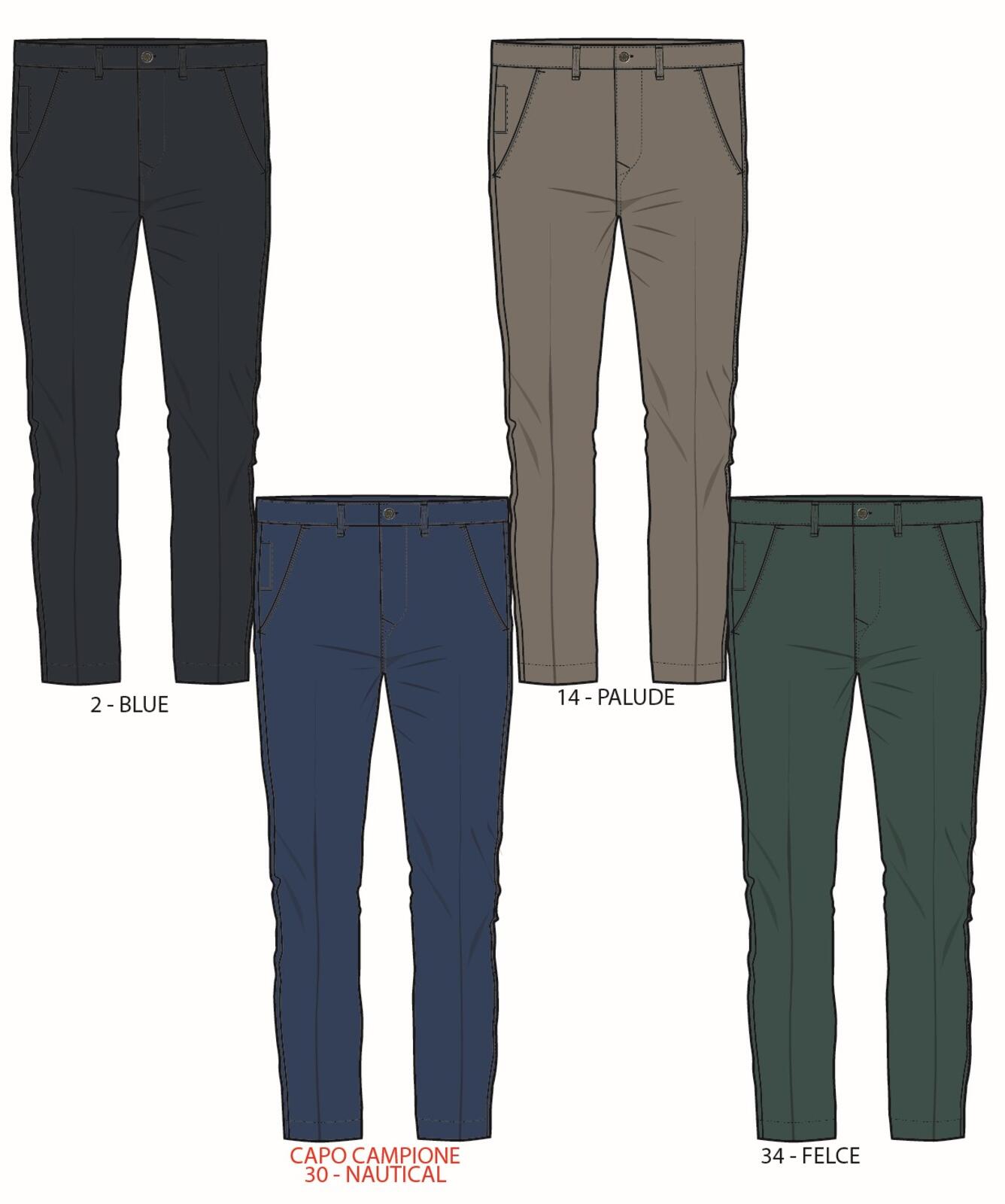 PÁNSKÉ KALHOTY PACB30 Tellini S.R.L. Velkoobchodní oblečení